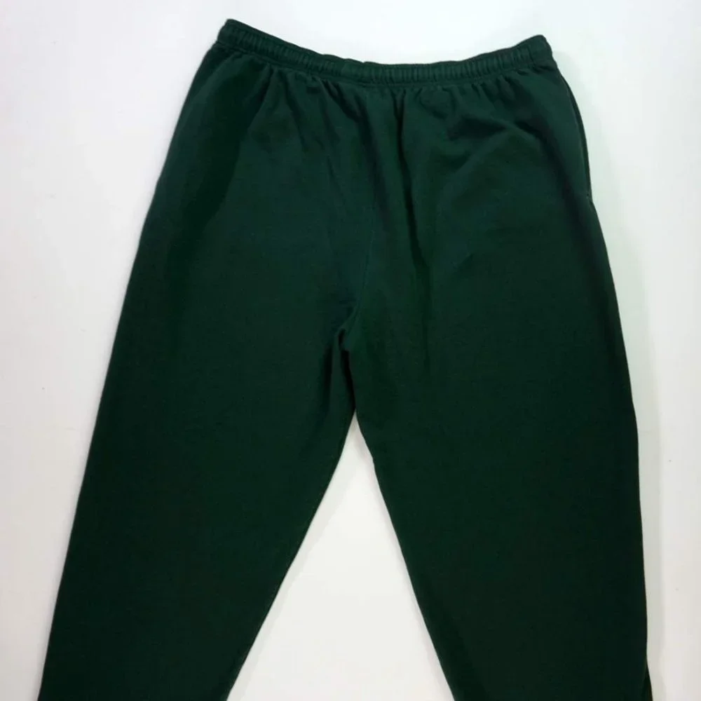 Men's Michigan State Spartans Champion Champion Eco Fleece Sweatpants XXL Green - Picture 4 of 8